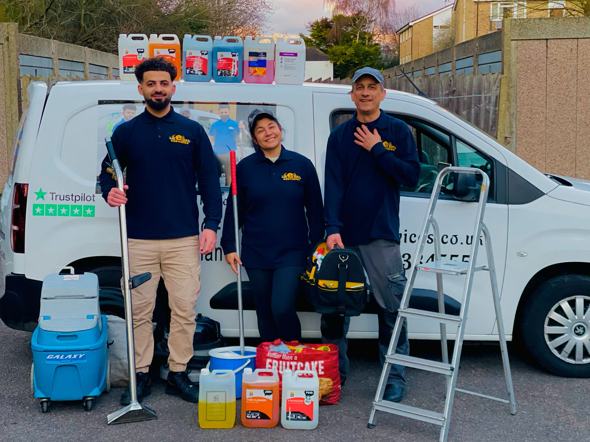 After builders cleaning by Hello Cleaners